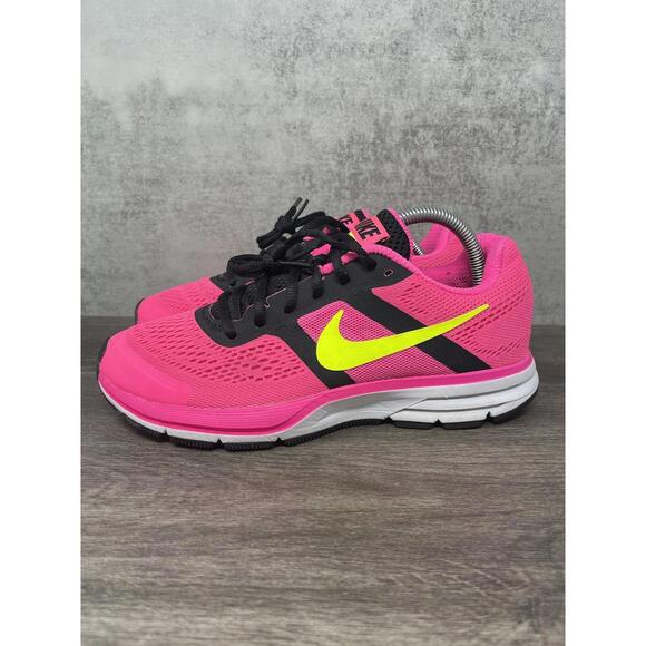 Nike Air Pegasus 30 Womens Size 9 Running Shoe Pink Trainer Low Top 599392-602 - Picture 1 of 12